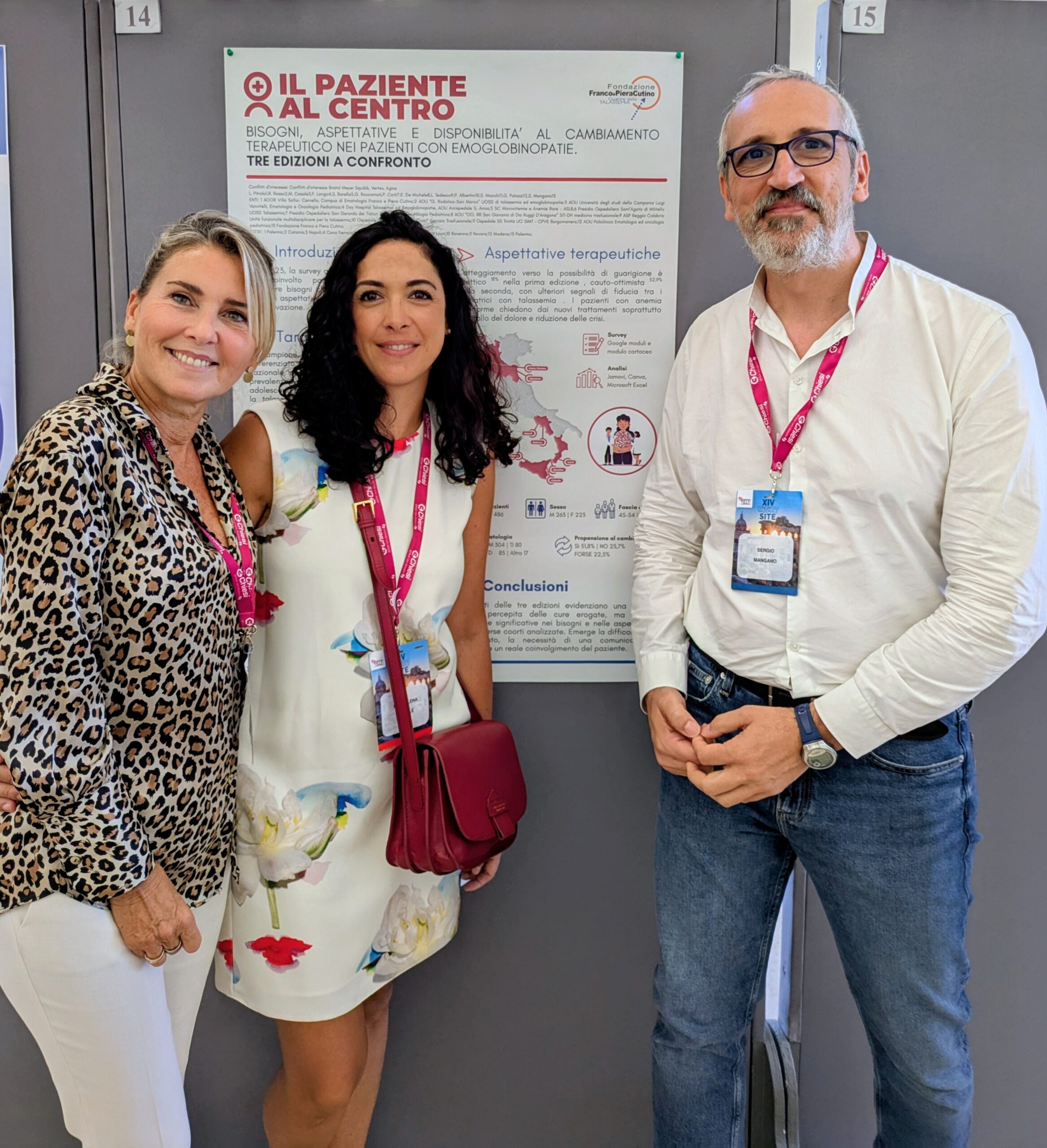 Il Poster della Fondazione Cutino alla SITE